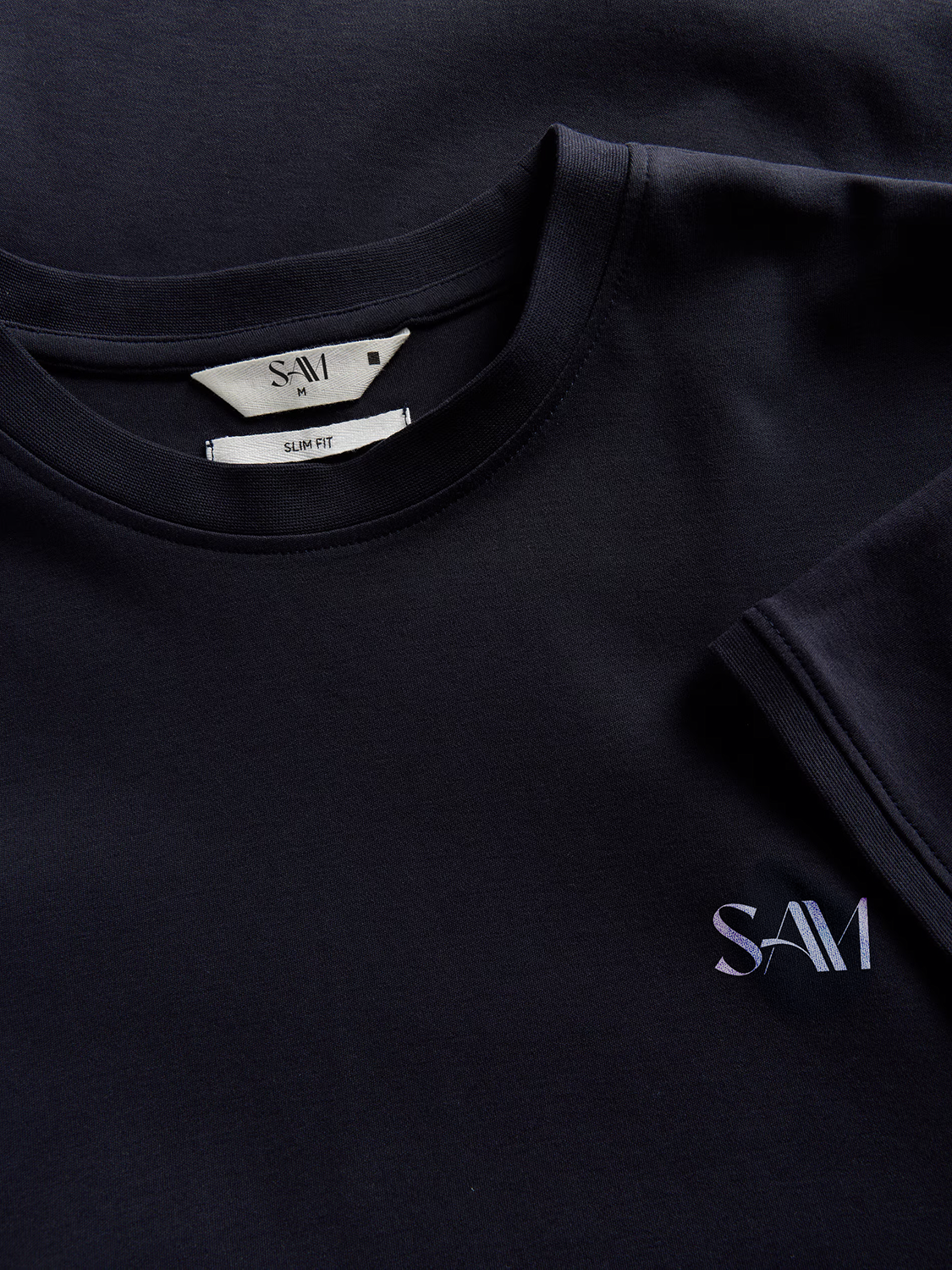 Slim fit cotton T-shirt